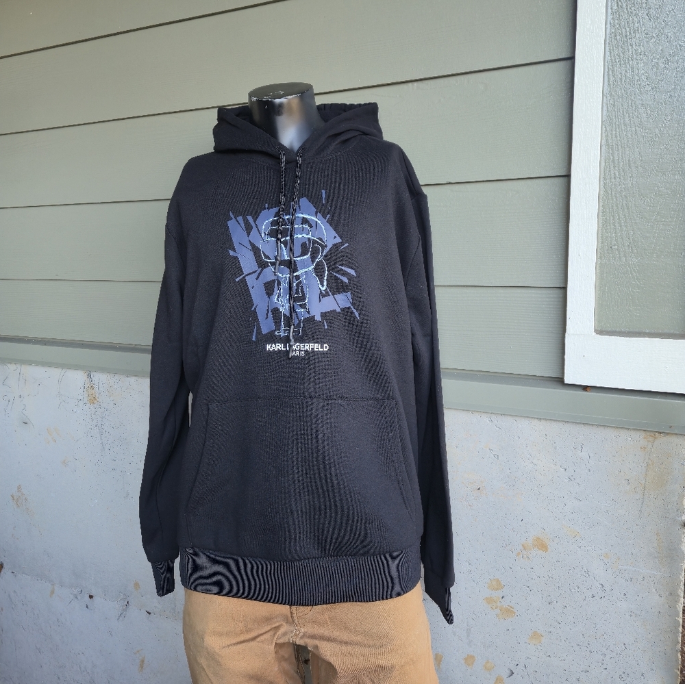 Karl Lagerfeld Broken Glass Hoody